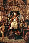 VIVARINI, family of painters, Altarpiece of St Ambrose er
